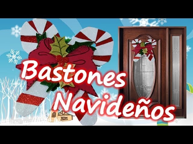 BASTONES NAVIDEÑOS