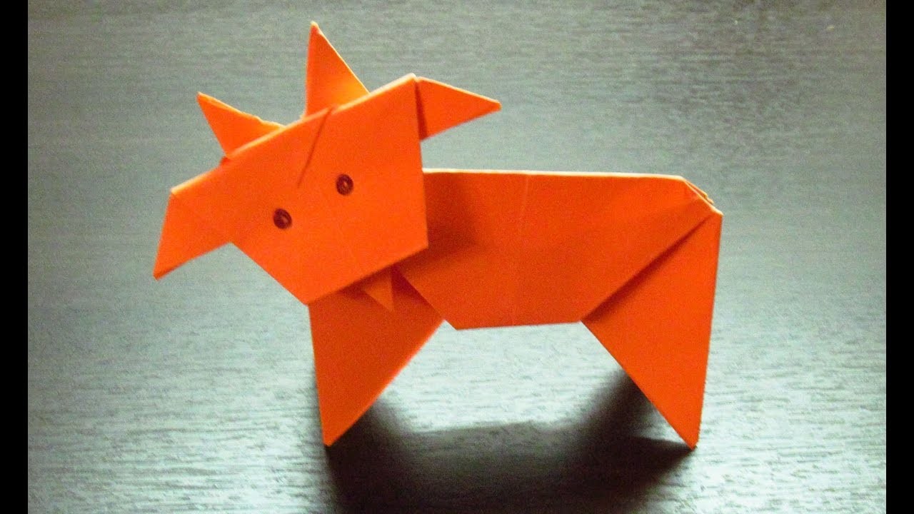 Como hacer HOROSCOPO Super Cool | Origamis de papel CAPRICORNIO (Muy fácil)