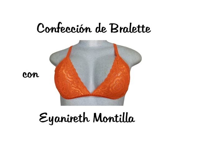 Confección de Bralette