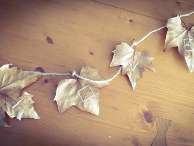 Decoración - Como hacer una guirnalda LOVE