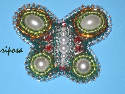 DIY - como decorar una mariposa con brillos DIY - how to decorate a butterfly with glitters