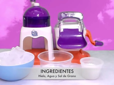 DIY - Maquina de Helados y Raspados - Ice Cream Maker and Slushy Duo Taste'n Fun - 1ra. Parte