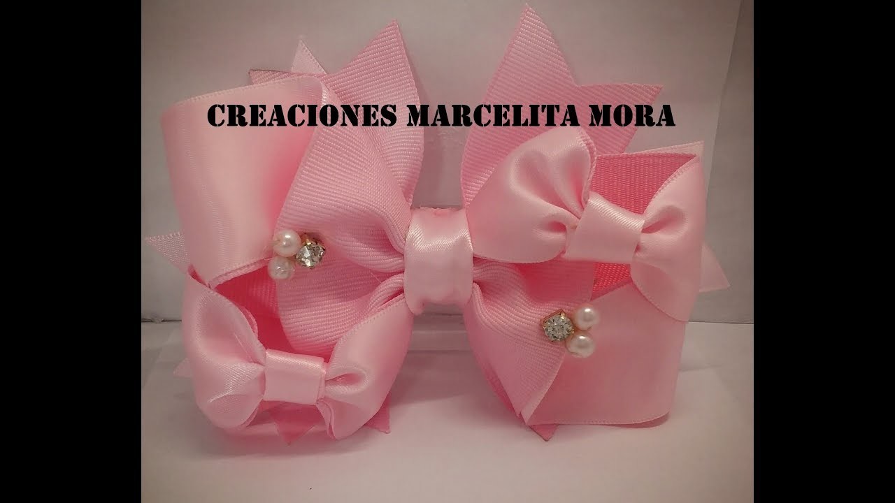 DIY. Moño 3D.Bow 3D