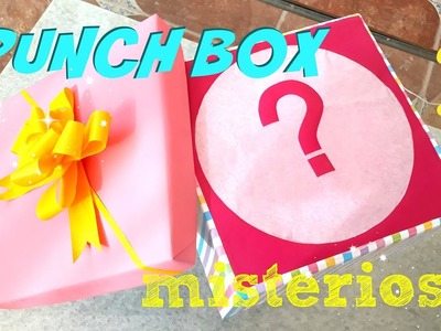 ♡ DIY ♡  PUNCH BOX MISTERIOSA