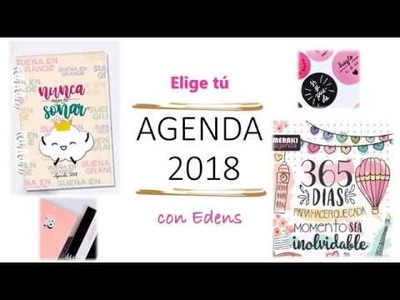 Elige tu agenda 2018- PLANNER 2018 -  Agendas Venezolanas- AprendeconEdens