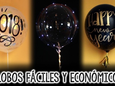 GLOBOS LUZ LED Fácil y económico!! ✄ Barbs Arenas Art!
