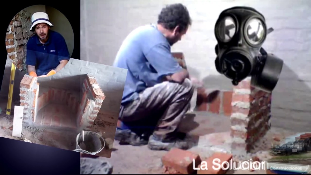 Paso a paso La Chimenea de ladrillos mas rápida