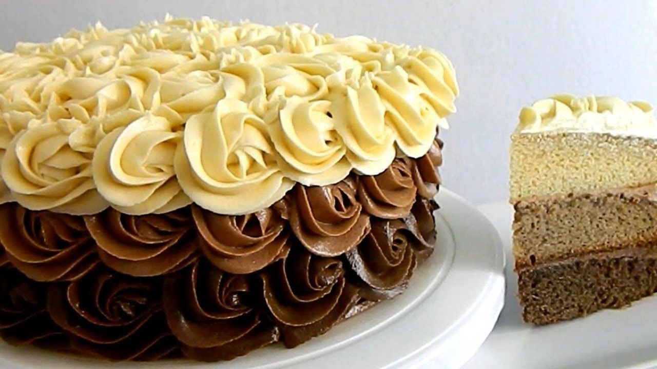 PASTEL DE ROSAS TRES CHOCOLATES | OMBRE ROSETTE CHOCOLATE CAKE | FELIZMENTE DULCE