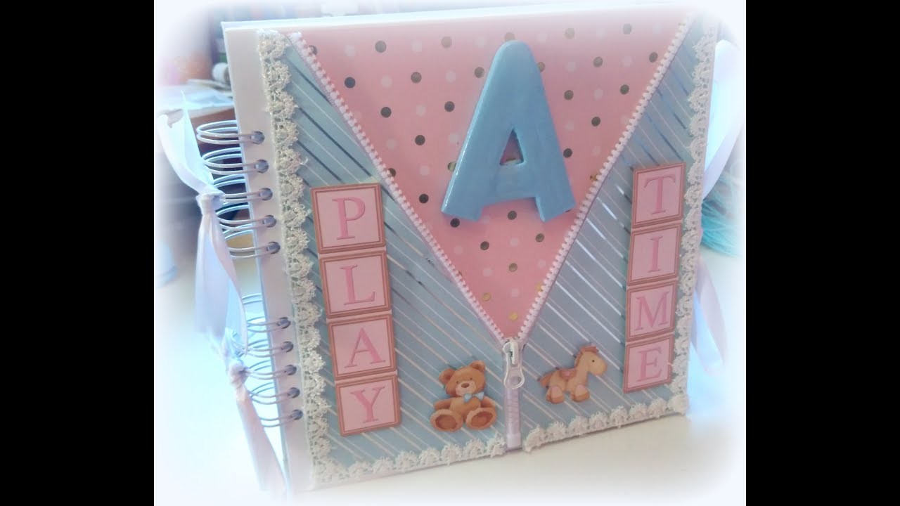 ALBUM DE BEBE 12 MESES GRAN CAPACIDAD - SCRAPBOOKING