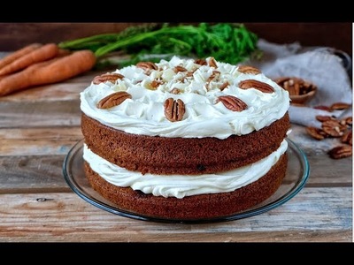 Carrot Cake con frosting de chocolate blanco | RECETA FÁCIL Y SORPRENDENTE | Delicious Martha