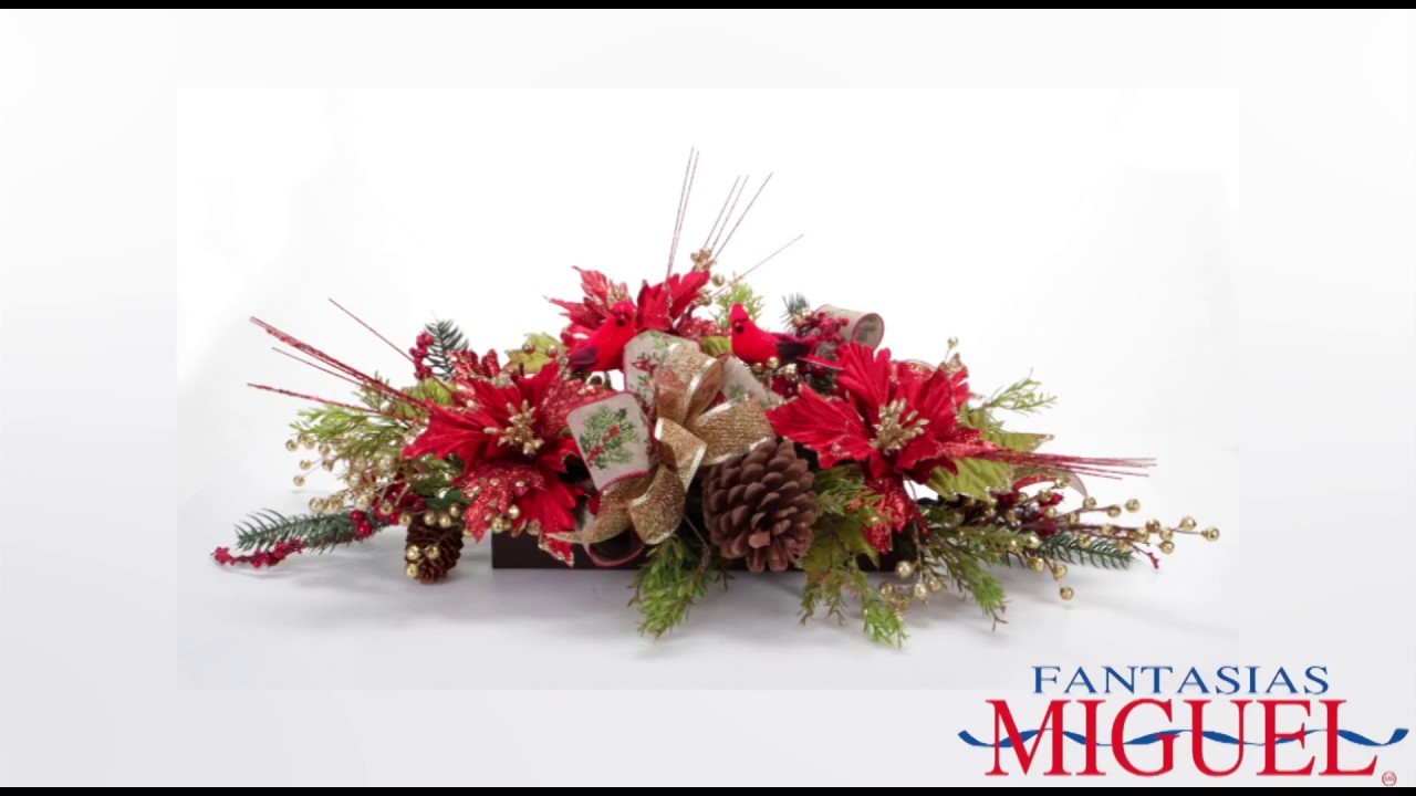 Centro De Mesa Navideño