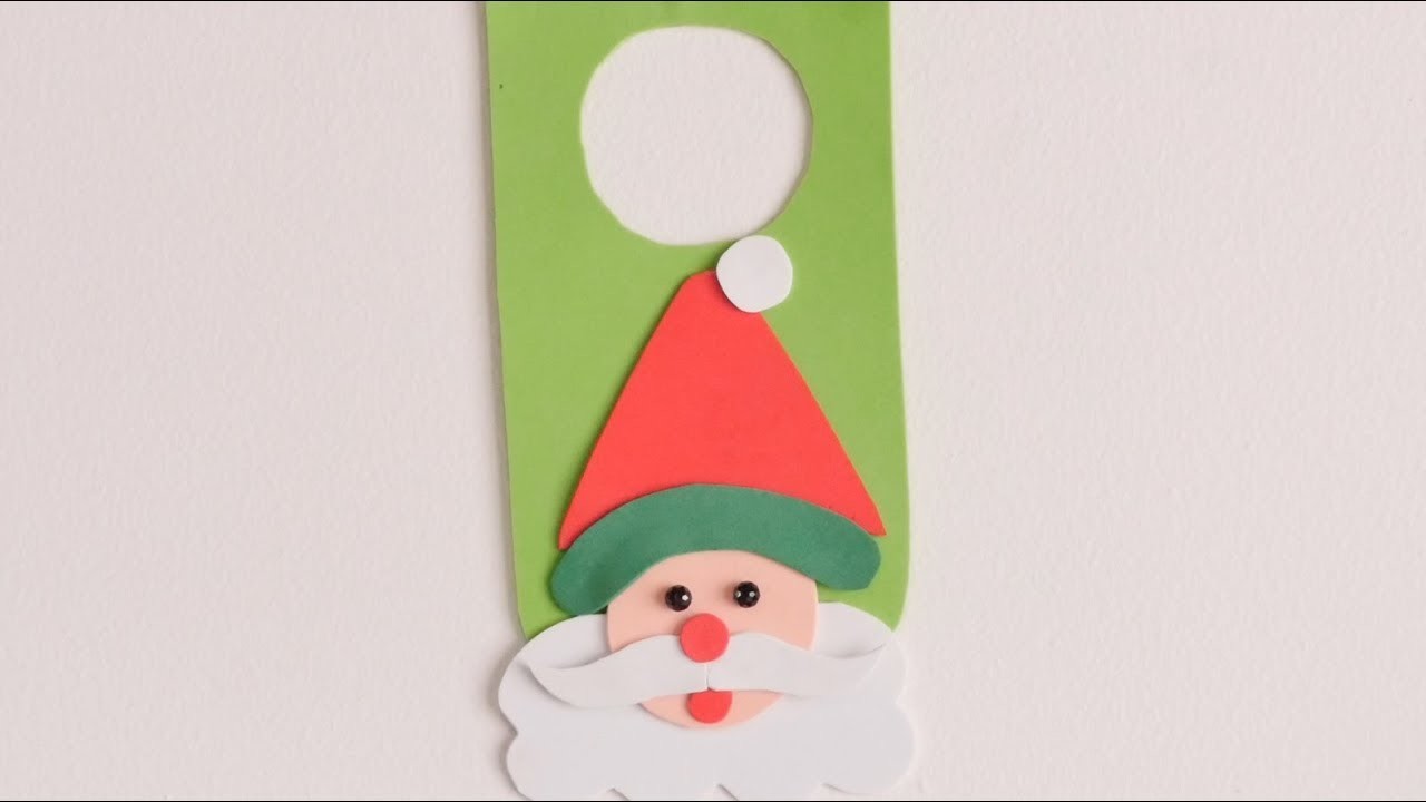 Como Hacer Colgante Navideño para Puerta- HomeArtTv por Juan Gonzalo Angel