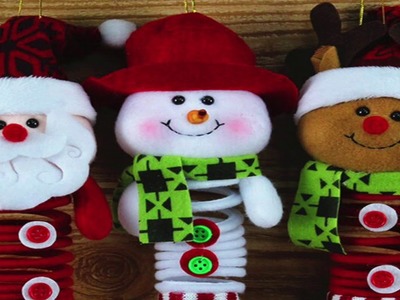 Como Hacer Cubre Sillas de Papa Noel para Navidad- HomeArtTv por Juan Gonzalo Angel