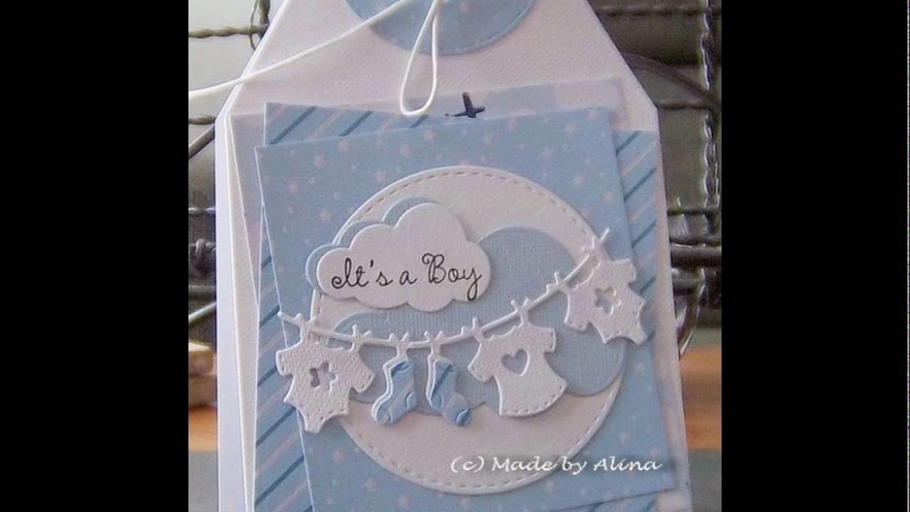 Creativas tarjetas de invitación decoradas para tu baby shower