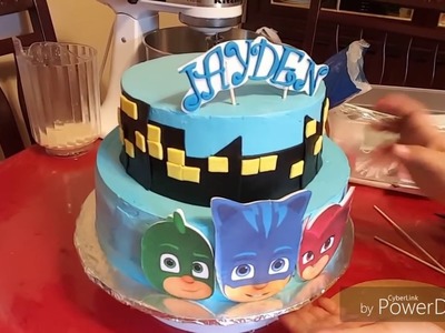 DEMOSTRACION PASTEL PJ MASK ALGO SENCILLO