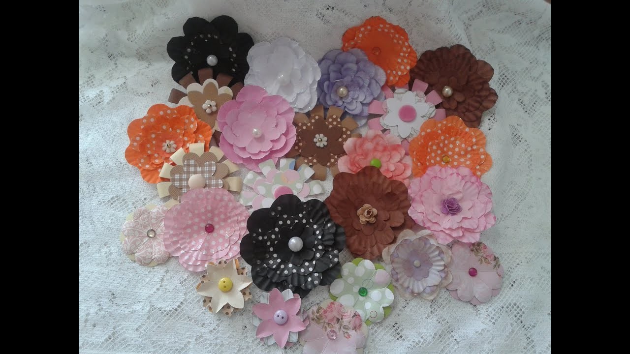 Flores de papel  1