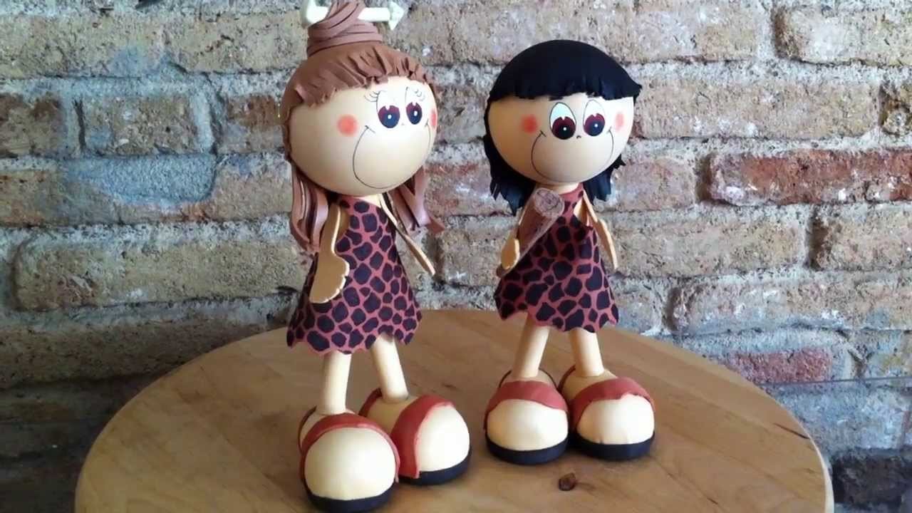 Fofuqueles pareja de Trogloditas