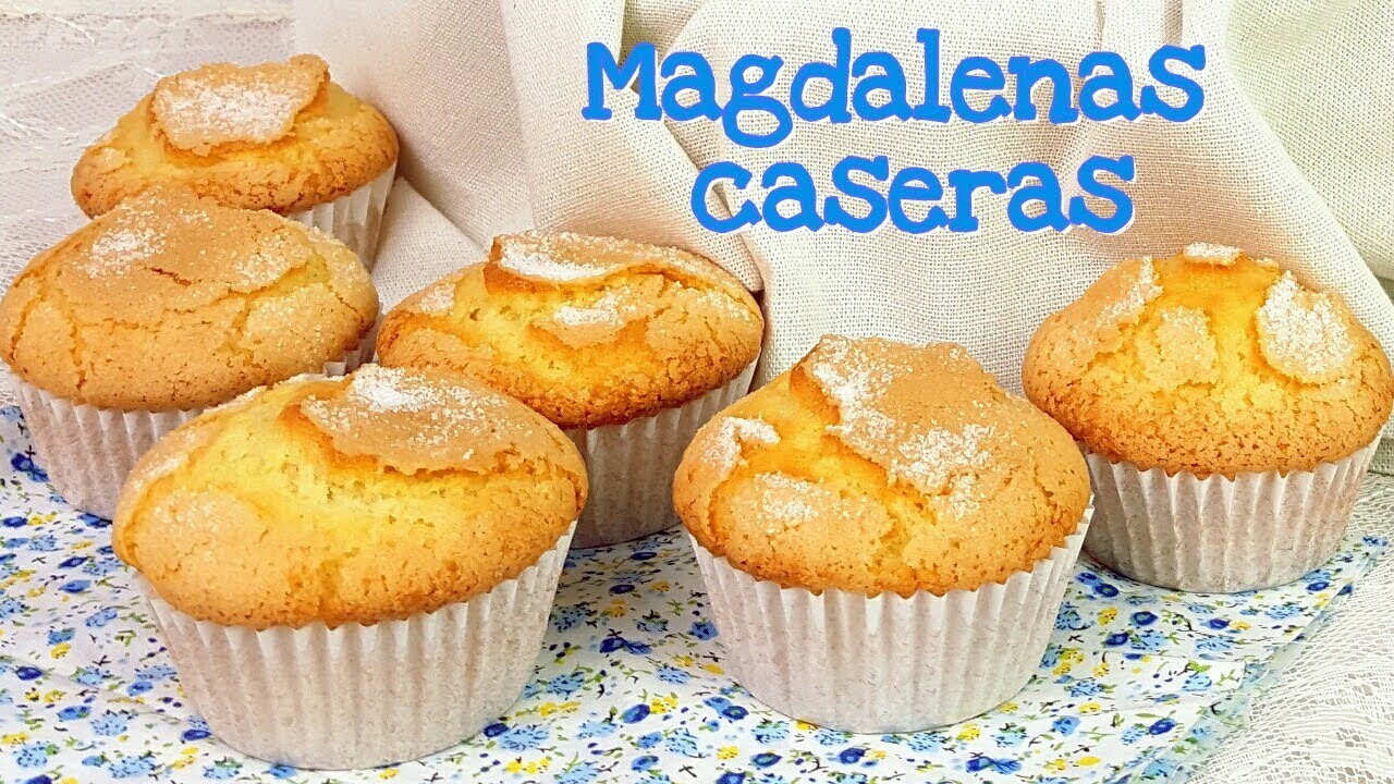 Magdalenas caseras | Receta fácil | Mi tarta preferida