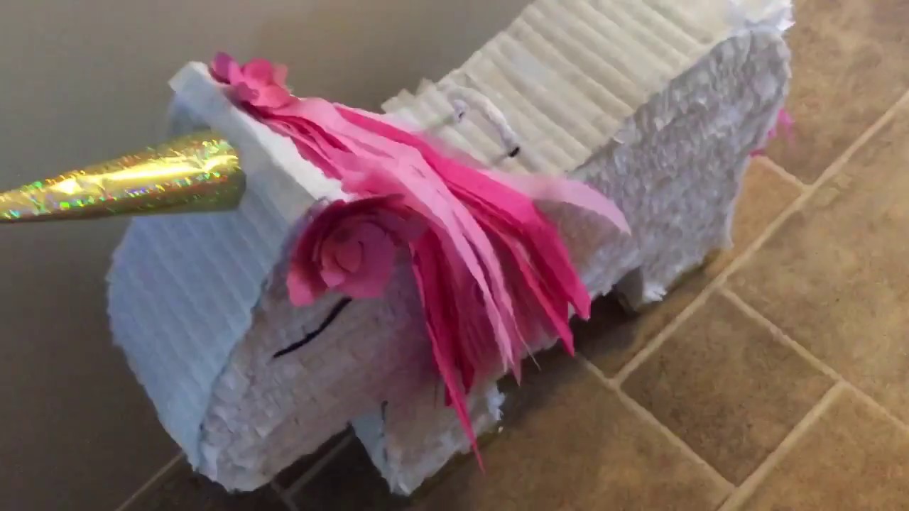 Pink Unicorn Piñata ????
