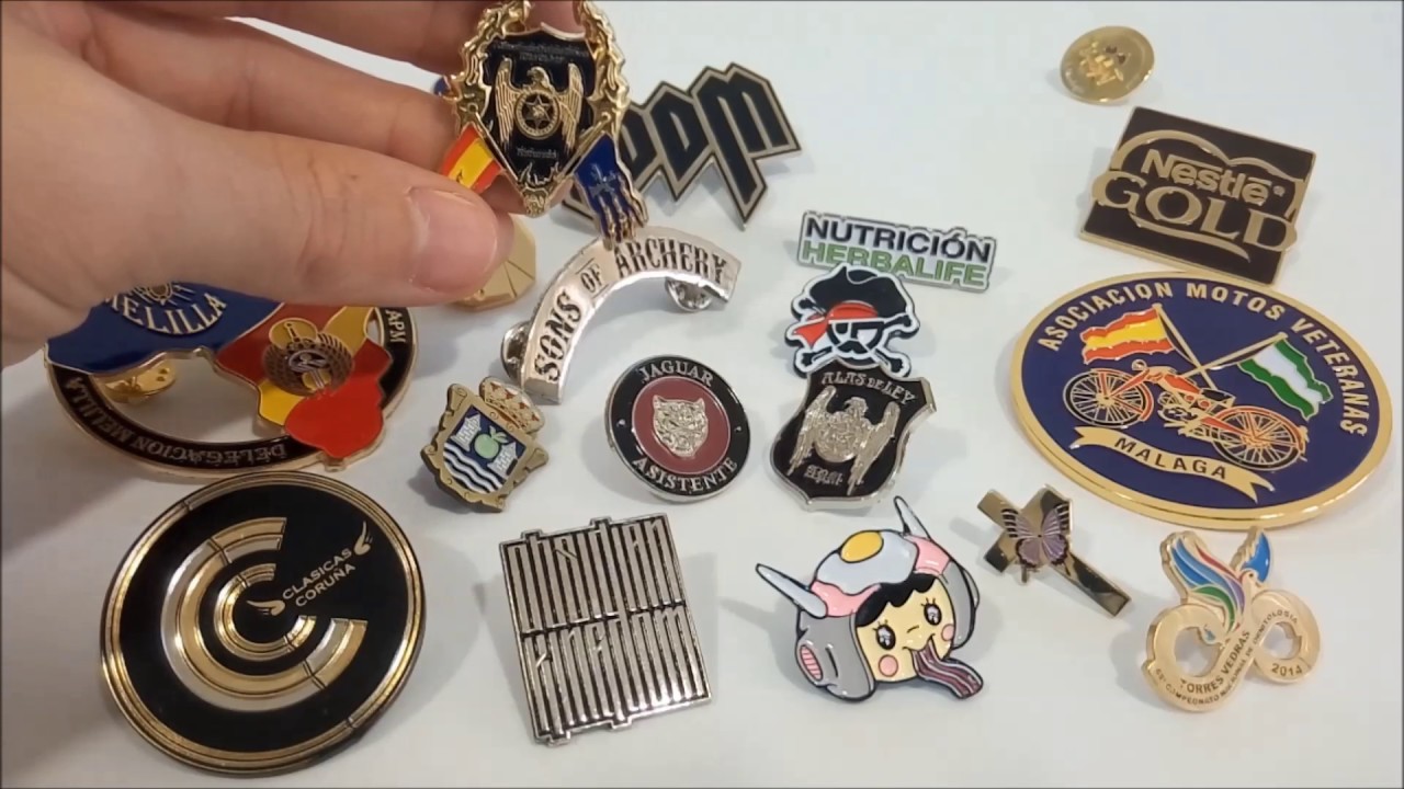 Pins Personalizados de metal con Colores - Pinsbaratos.com