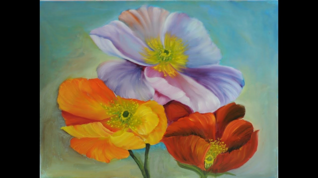 Silvia Mongelos - Pinceladas - Pintar Flores