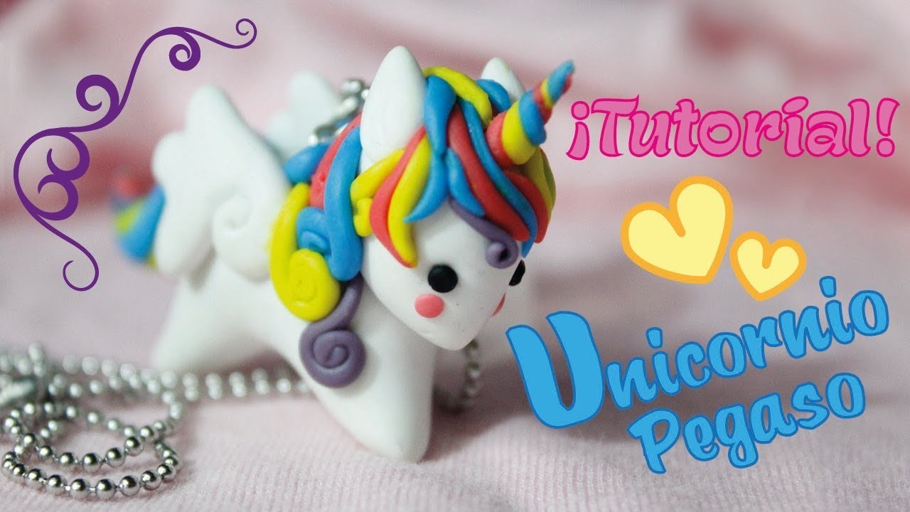 Tutorial Unicornio - Pegaso. Alicornio | Porcelana fría | Labribug