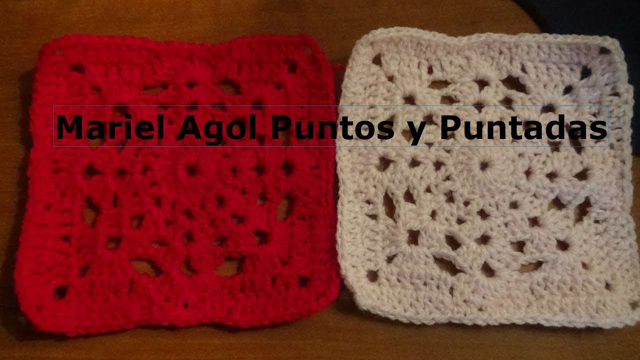 Videos de puntadas y prendas a crochet y dos agujas.