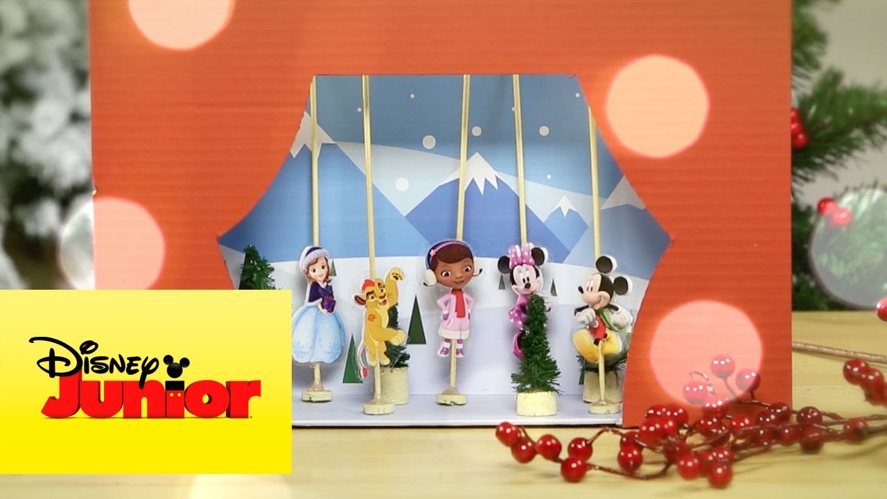 Anímate a hacer un teatro de Navidad - Disney Junior