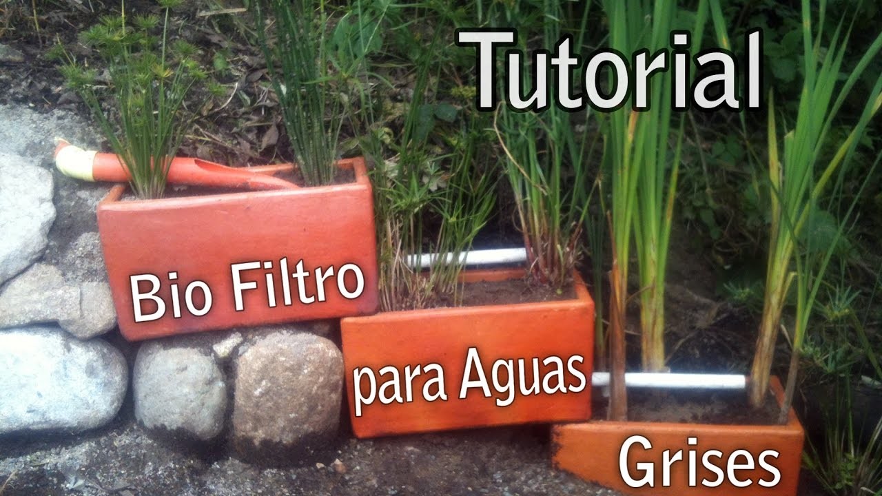 Biofiltro para Aguas Grises. Proyecto Autosustentable Permacultural