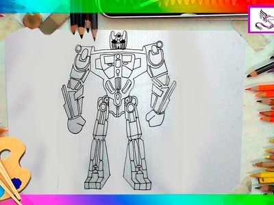 Como dibujar a Optimus Transformers Tutorial Dibujo Fàcil para Niños