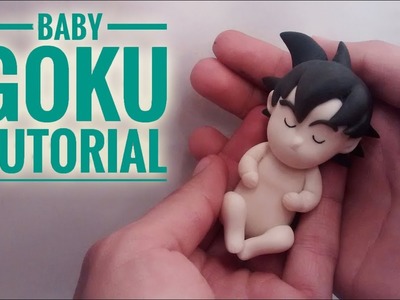Como hacer a Goku Bebe Tutorial en Porcelana fría. plastilina | How to make Baby Goku