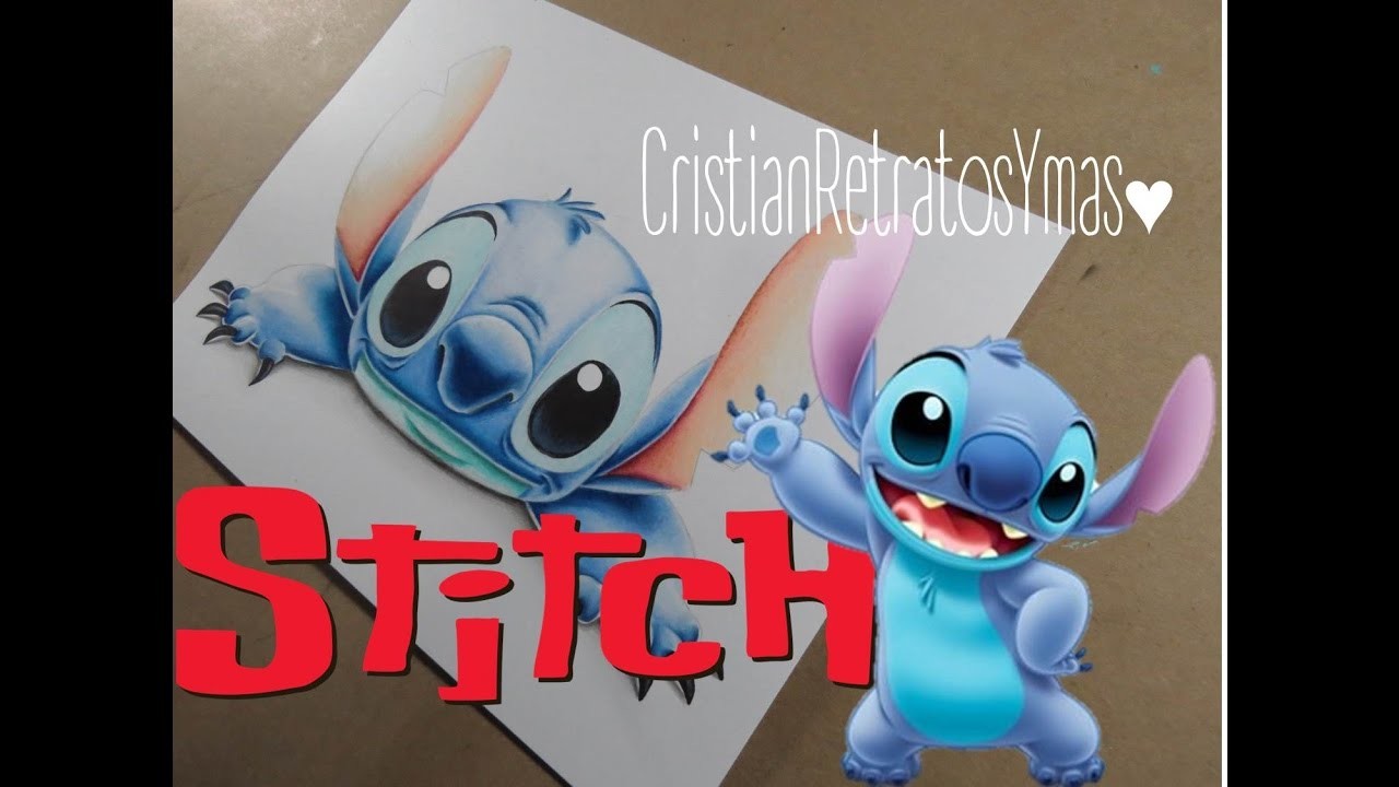 Dibujo | STITCH (Lilo y Stitch) | Cristian Retratos Y mas)