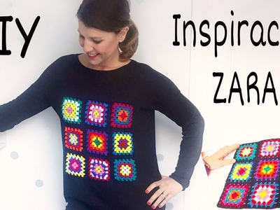 Diy Cómo hacer el jersey de crochet de Zara viral y que podría tejer tu abuela.