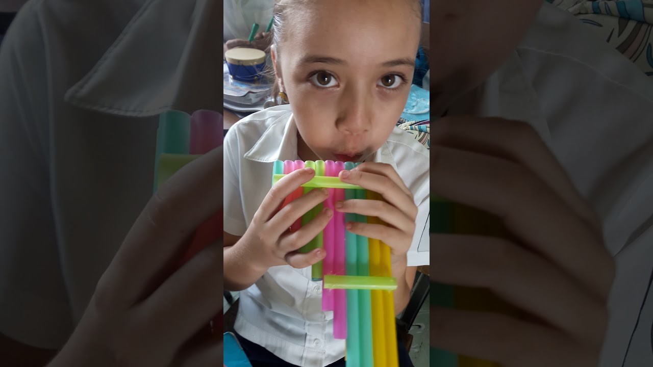 Elaboración de un instrumento musical con materiales reciclados 1