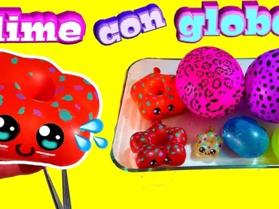 Slime con globos