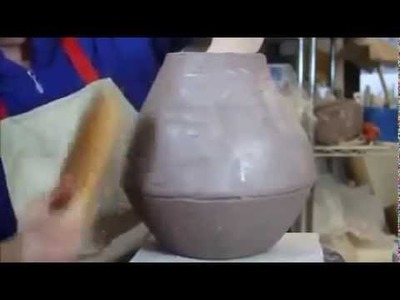 Técnica para realización de vasijas a mano