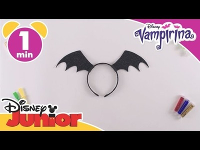 Tutorial Halloween Vampirina: Diadema de Vampirina  | Disney Junior Oficial