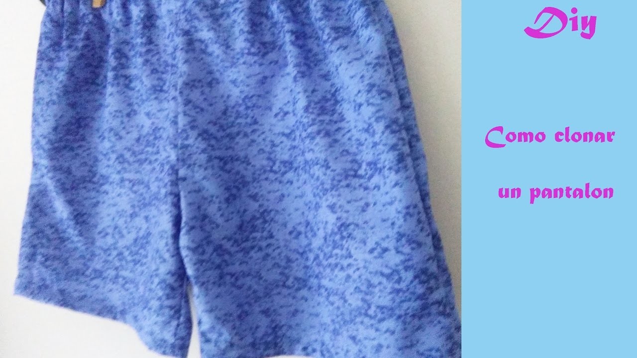COMO CLONAR UN PANTALON