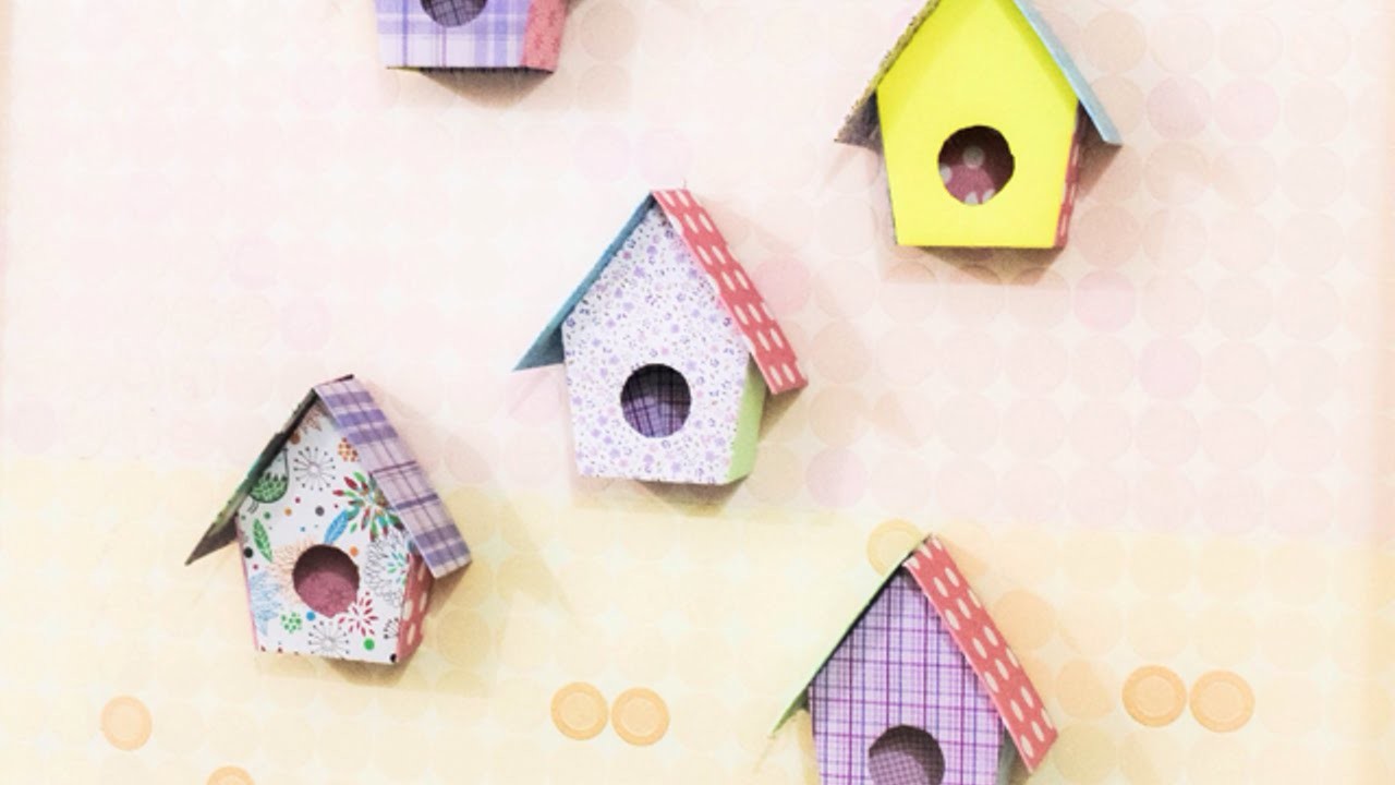 Como hacer unas bonitas casitas de pájaros decorativas - Hazlo tu Mismo Hogar - Guidecentral
