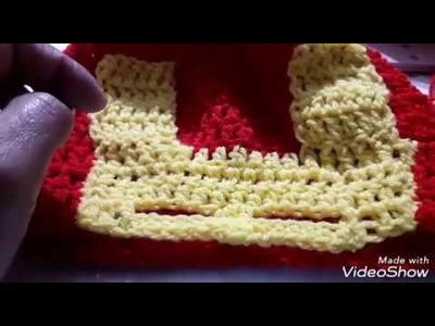 Gorro de IROMAN tejido a crochet