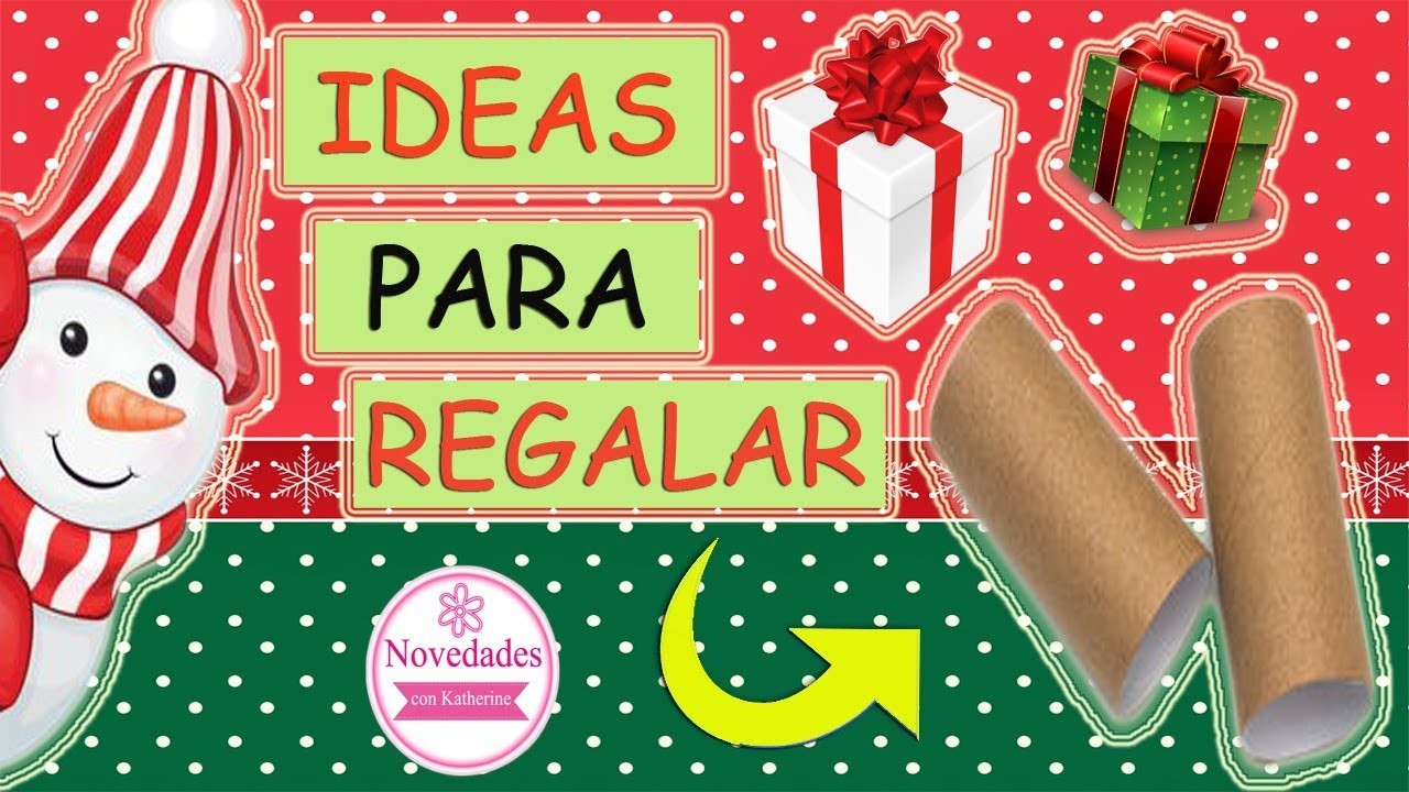 IDEAS PARA NAVIDAD | REGALOS NAVIDEÑOS CON RECICLAJE