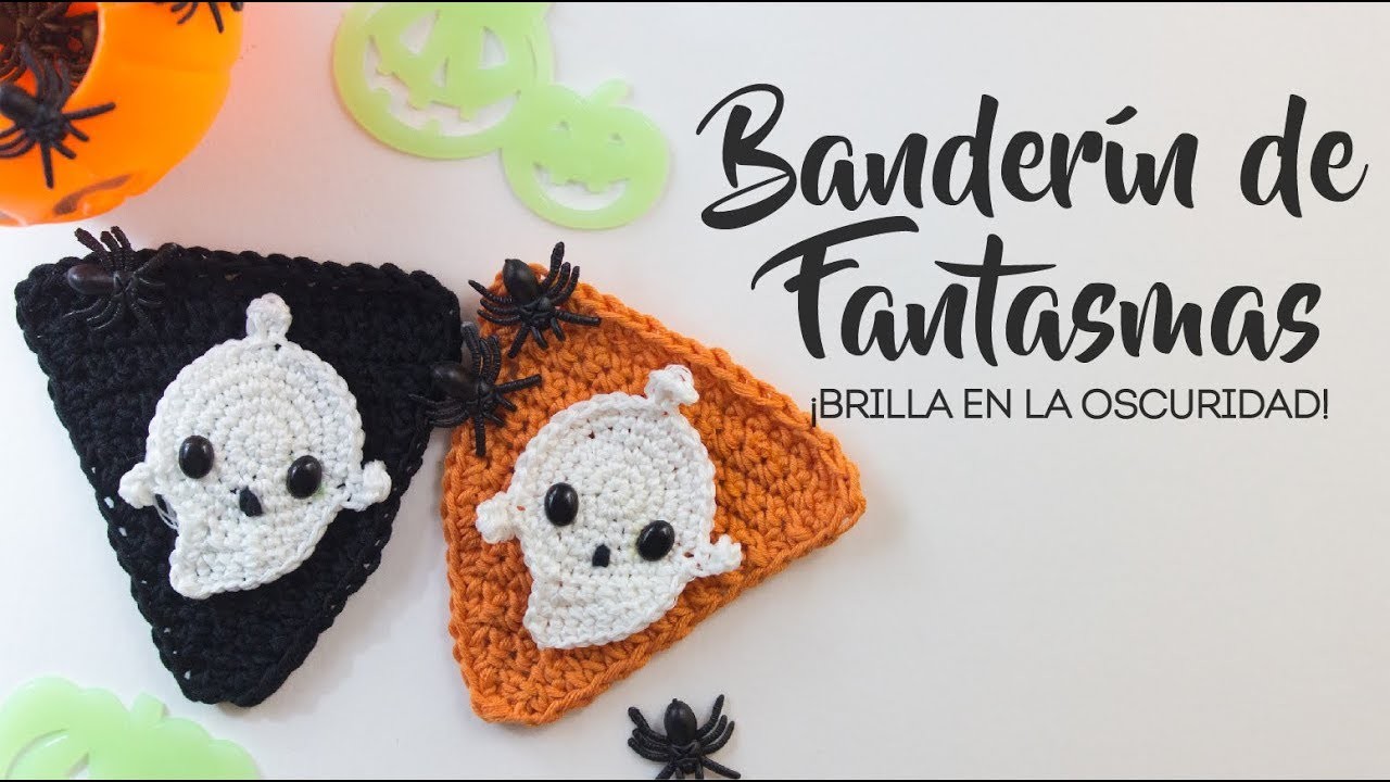 ¡Guirnalda de fantasmas de Halloween! - ¡Brilla en la oscuridad!