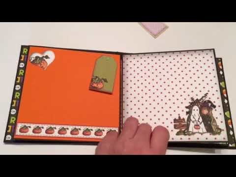 Mini álbum Halloween