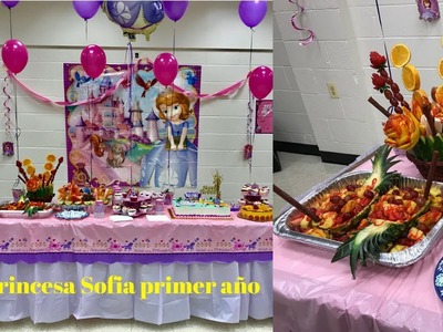 Sofia The First Birthday Party Ideas!! Decoracion de la Princesa Sofia????????