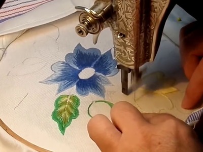 Técnicas de bordados a máquina antigua embroidery ricamo