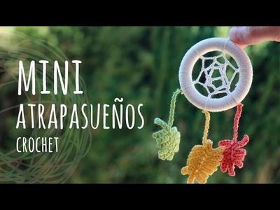 Tutorial Mini Atrapasueños Ganchillo | Crochet ¡Súper Fácil!