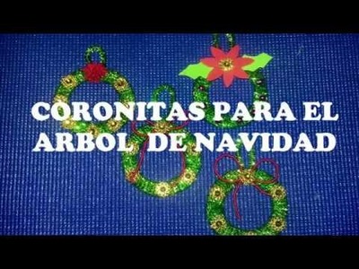 ADORNO  PARA DECORAR EL ARBOL DE NAVIDAD