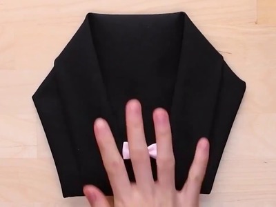 Como doblar servilletas de tela