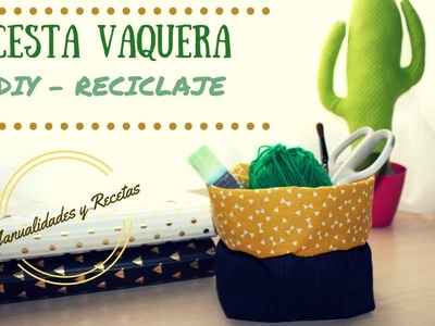 Ideas para reciclar Vaqueros: Bolsa vaquera DIY. Manualidades y Recetas