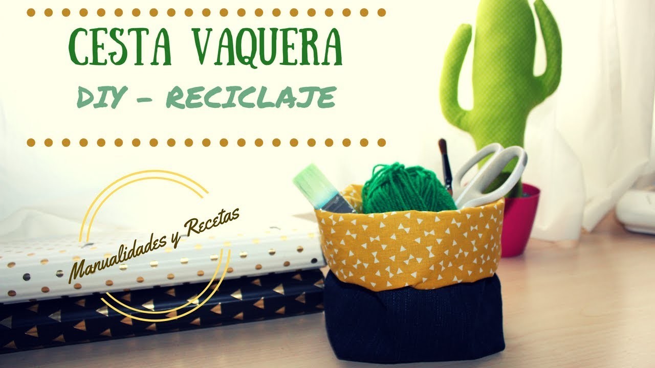 Ideas para reciclar Vaqueros: Bolsa vaquera DIY. Manualidades y Recetas